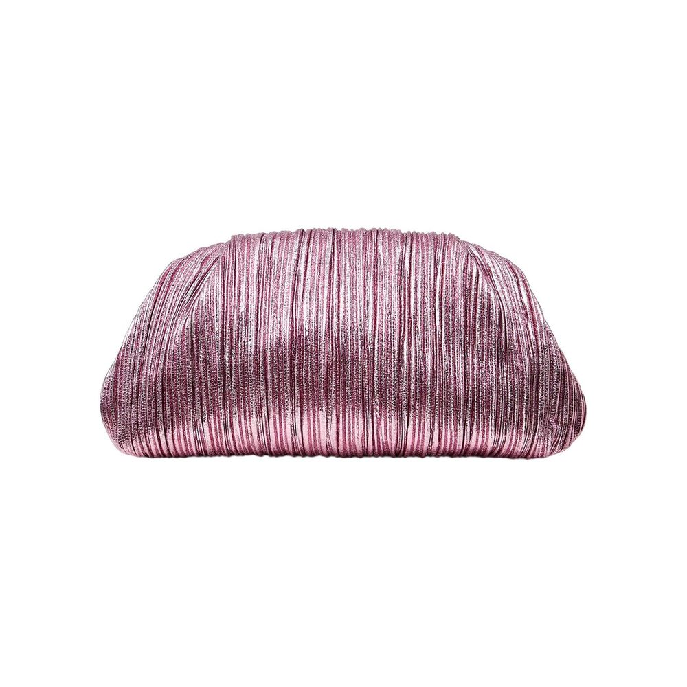 Chic Woven Dumpling Clutch for Evening